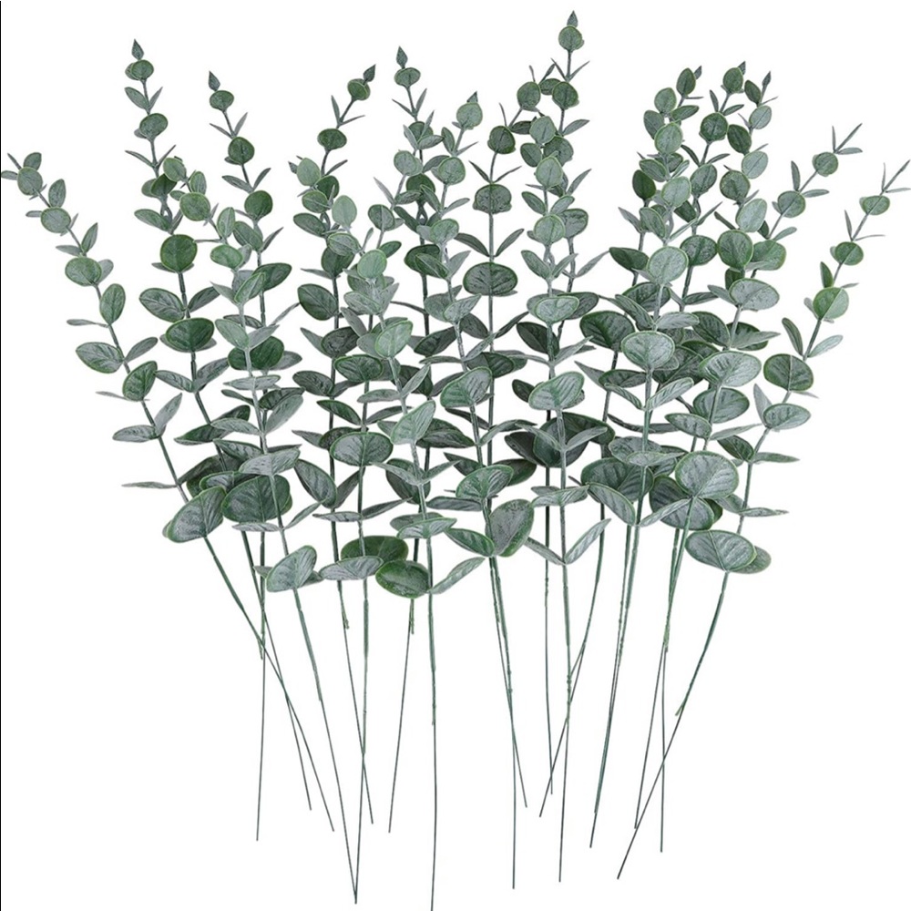 Artificial eucalyptus branches